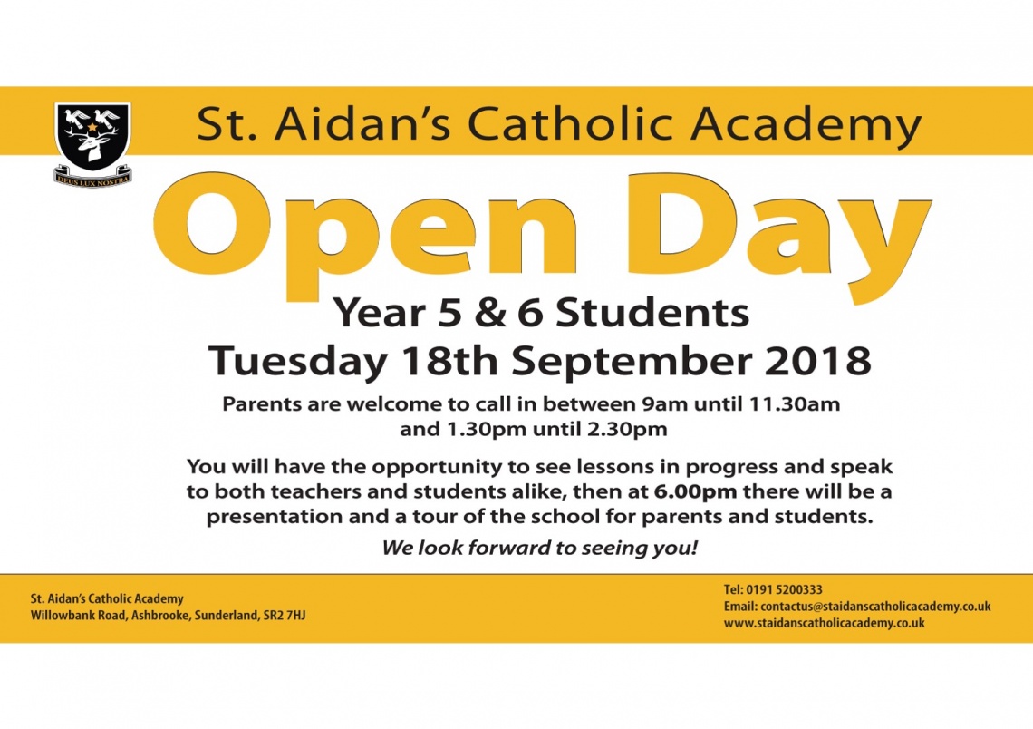 New Open Day Image